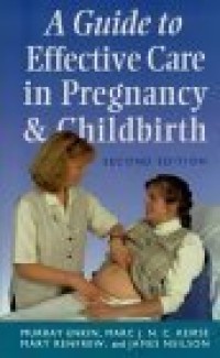Image of A Guide to Effective Care in Pregnancy &Childbirth