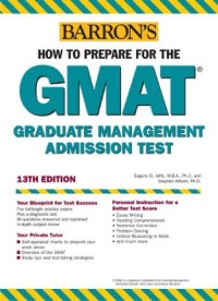 Image of Barron's GMAT :Graduate Management Admission Test.