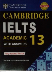 Image of Cambridge IELTS 13 :Academic with Answers