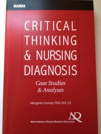 Image of Critical  Thinking & Nursing  Diagnosis: Case Studies & Analysis.