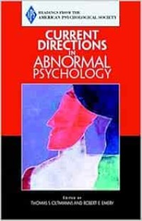 Image of Current directions in health psychology