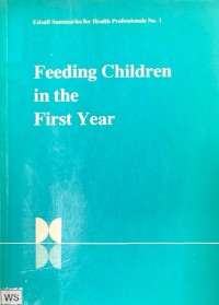 Image of Feeding Children in the First Year