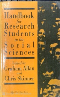 Image of Handbook for Research Students in the Social Sciences