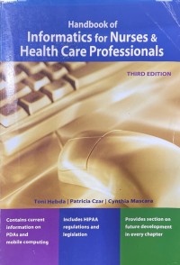 Image of Handbook of Informatics For Nurses & Health Care Professionals