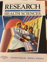 Image of Introduction to Research in the Health Sciences