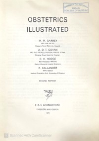 Image of Obstetrics Illustrated