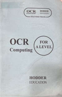 Image of OCR Computing For - A Level