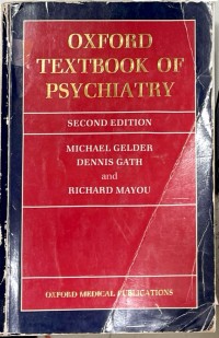 Image of Oxford Textbook of Psychiatry