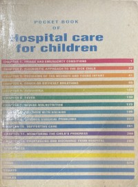 Image of Pocket Book of Hospital Care for Children