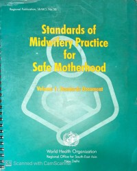 Image of Standards of Midwifery Practice for Safe Motherhood- voll. 1
