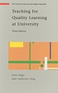Image of Teaching for quality learning at university