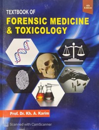 Image of Textbook of Forensic Medicine & Toxicology