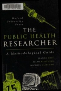 Image of The Public Health Researcher: A Methodological Guide