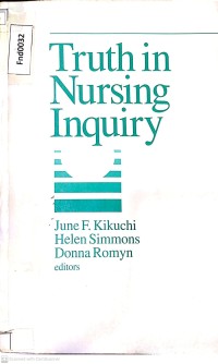 Image of Truth in nursing inquiry