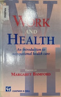 Image of Work and Health: An Introduction to Occupational Health Care